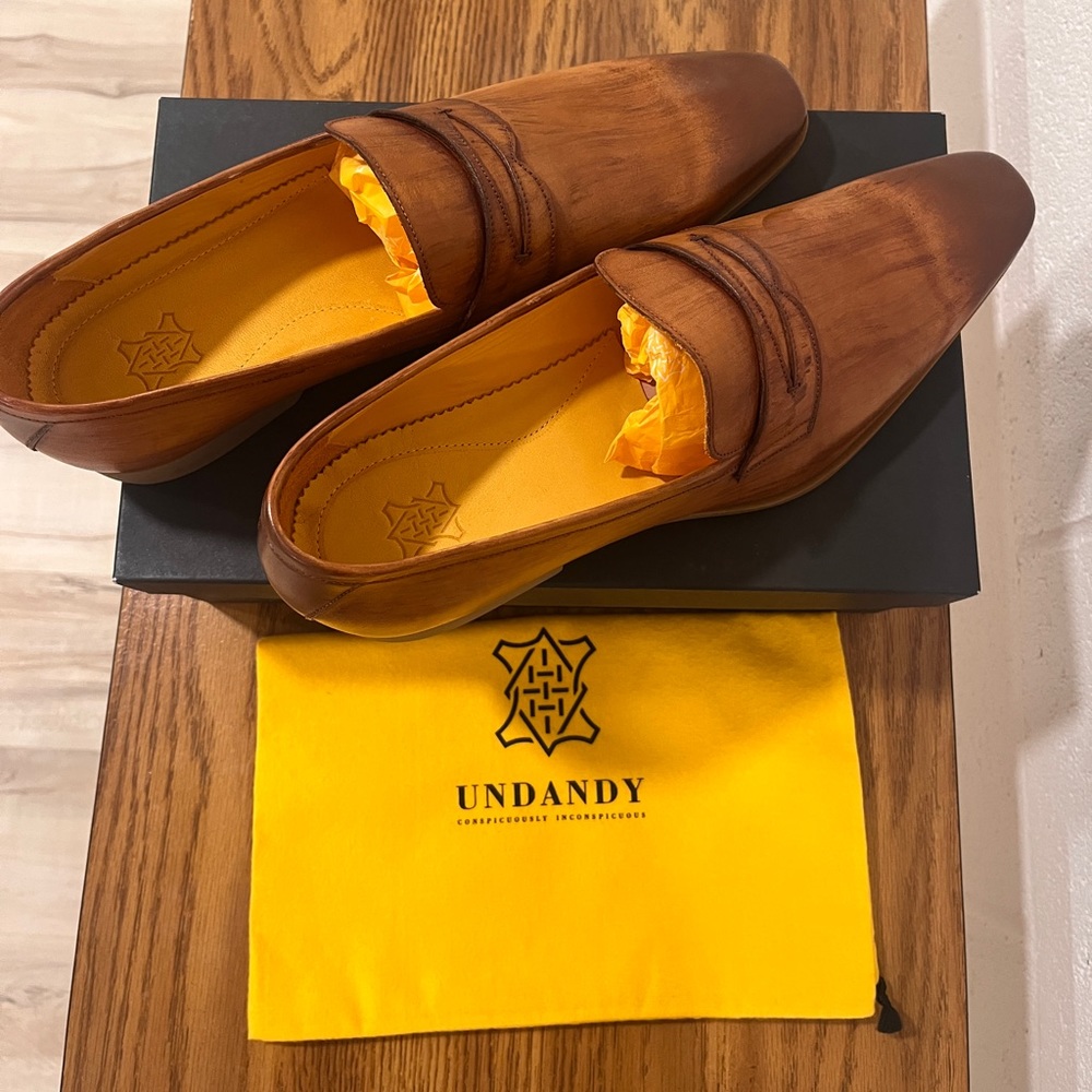 BNWB Undandy custom bamboo finish shoes